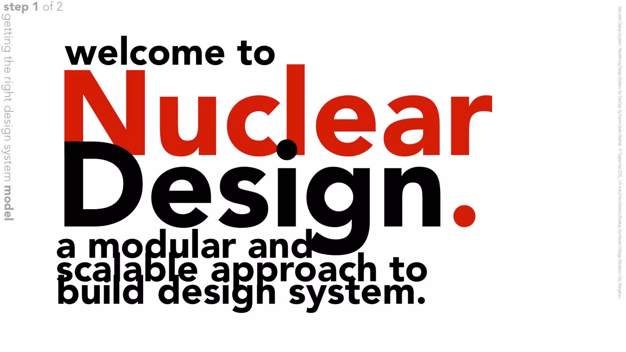 Semantic Design System : Redefining Design Systems for DesOps - v1.0 1sep 2018