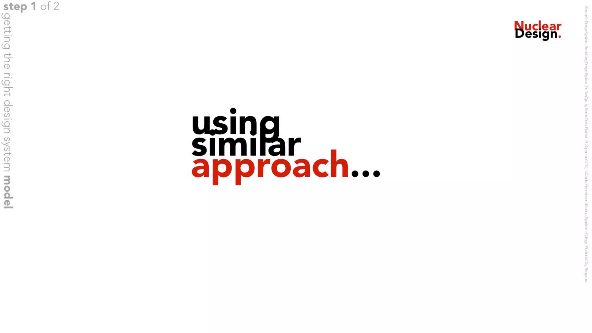 Semantic Design System : Redefining Design Systems for DesOps - v1.0 1sep 2018