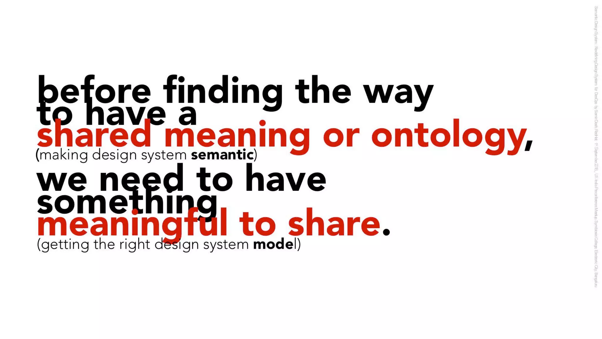 Semantic Design System : Redefining Design Systems for DesOps - v1.0 1sep 2018