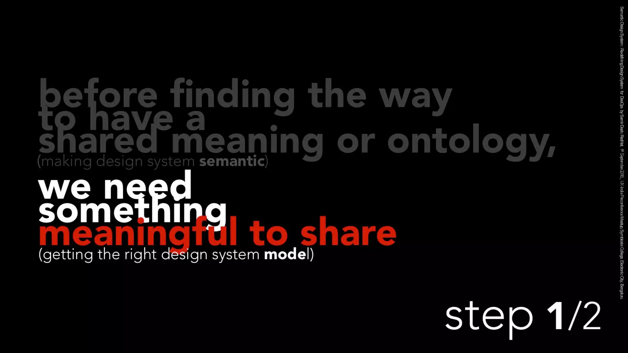 Semantic Design System : Redefining Design Systems for DesOps - v1.0 1sep 2018