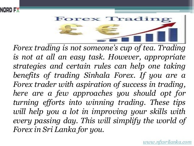 Helpful Strategies To Win Forex Trading In Sri Lanka - 