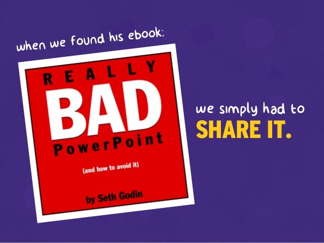 when we found his ebook:
we simply had to
SHARE IT.
 