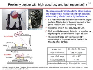 Introduction to proximity sensor for robotics | PDF