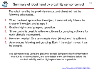 Introduction to proximity sensor for robotics | PDF