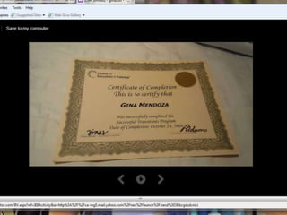 Photos of my Homer Award
 