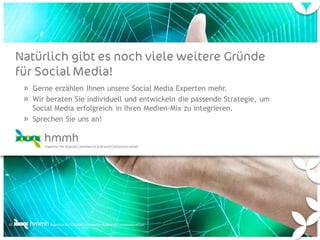 Sieben Gründe für Social Media - aus Unternehmenssicht