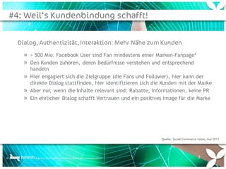 Sieben Gründe für Social Media - aus Unternehmenssicht