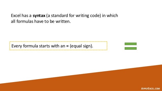how to write your first excel formula in 5 easy steps