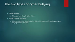 Cyber Bullying | PPTX