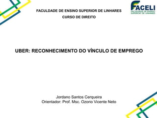 Lucas Cardoso de Carvalho - Motorista - Uber