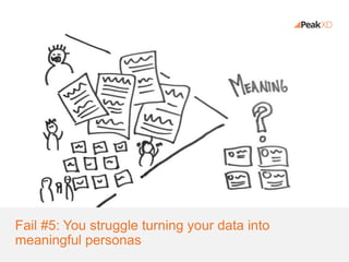 Personas – valuable tool or a waste of time? Slide 12