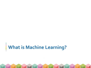 Outline
 What is Machine Learning?
 What is Deep Learning?
 Hands-on Tutorial of Deep Learning
 Tips for Training DL Models
 Variants - Convolutional Neural Network
4
 