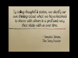 Storytelling Quotes a la Bernajean