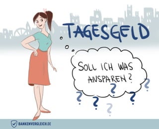 Sparen auf dem Tagesgeldkonto