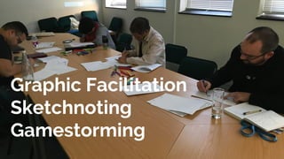 Graphic Facilitation
Sketchnoting
Gamestorming
 