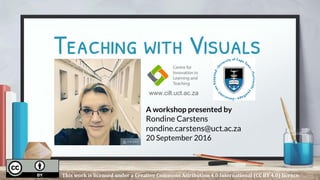 Teaching with Visuals (workshop 2016)