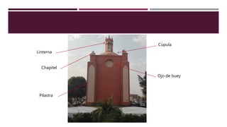 Pilastra
Chapitel
Ojo de buey
Cúpula
Linterna
 