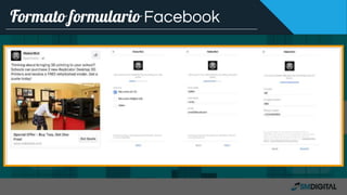 Formato formulario Facebook
 