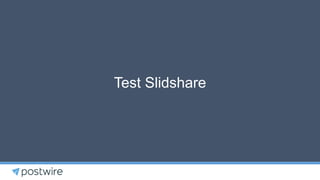 Test Slidshare

 