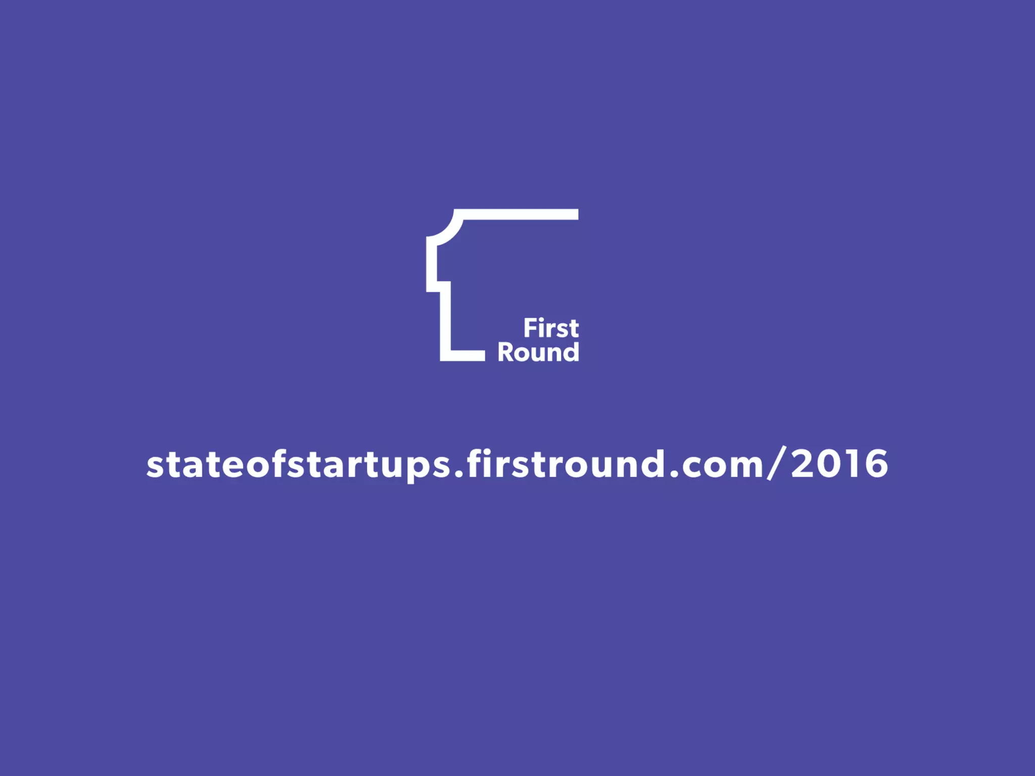 State of Startups 2016