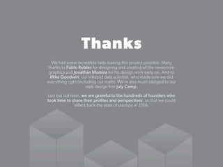 State of Startups 2016