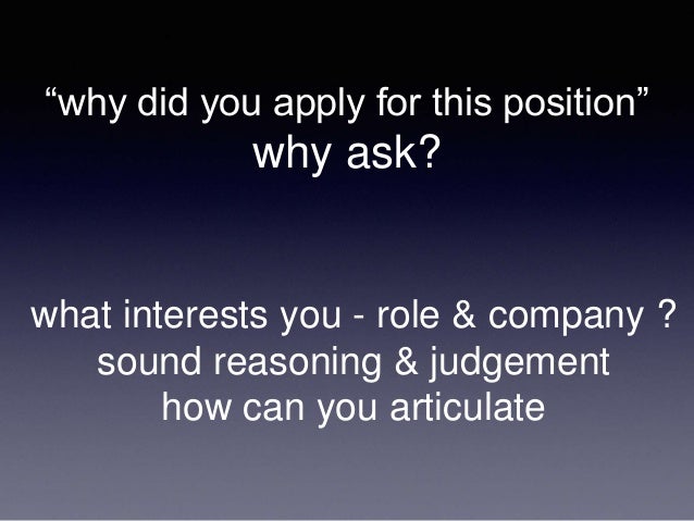 the top 10 asked interview questions how to answer why did you apply for this job