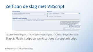Zelfscripte Software TOPsis in een notendop | PDF