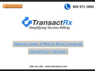 National Leader of Medical Billing Companies Specializing in Vaccines