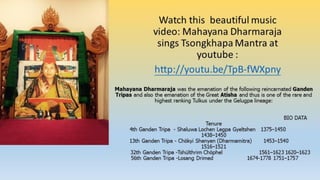 Tsongkhapa mantra and lineage