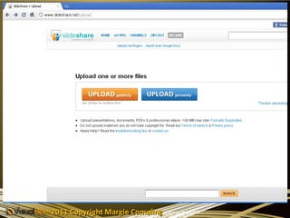 2011 Copyright Margie Comaling
 