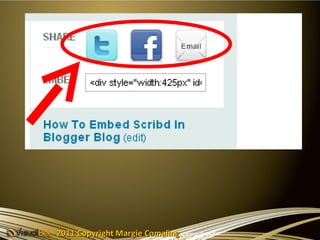 2011 Copyright Margie Comaling
 