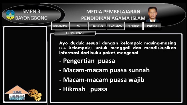 IBADAH PUASA MEMBENTUK PRIBADI YANG BERTAKWA