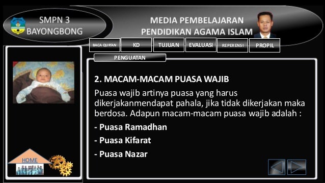 IBADAH PUASA MEMBENTUK PRIBADI YANG BERTAKWA
