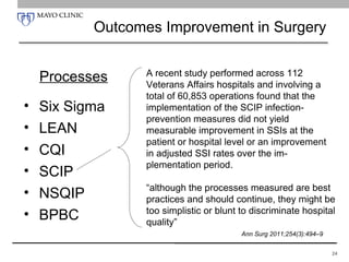 Improving Surgical Safety and Patient Outcomes | PPT