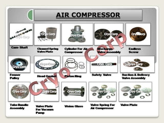 Spares, Acessories and Ancillaries Of Oxygen Plant
