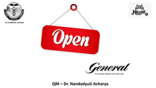 QM – Dr. Nandadyuti Acharya
 