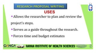 Writing Research proposal | PPTX