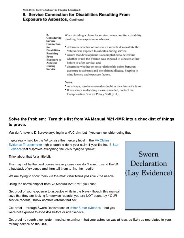 Use VA Manual M21-1MR and Score a Touchdown in Your VA Disability Cla…