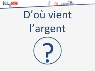 D’où 
vient 
l’argent 
? 
 