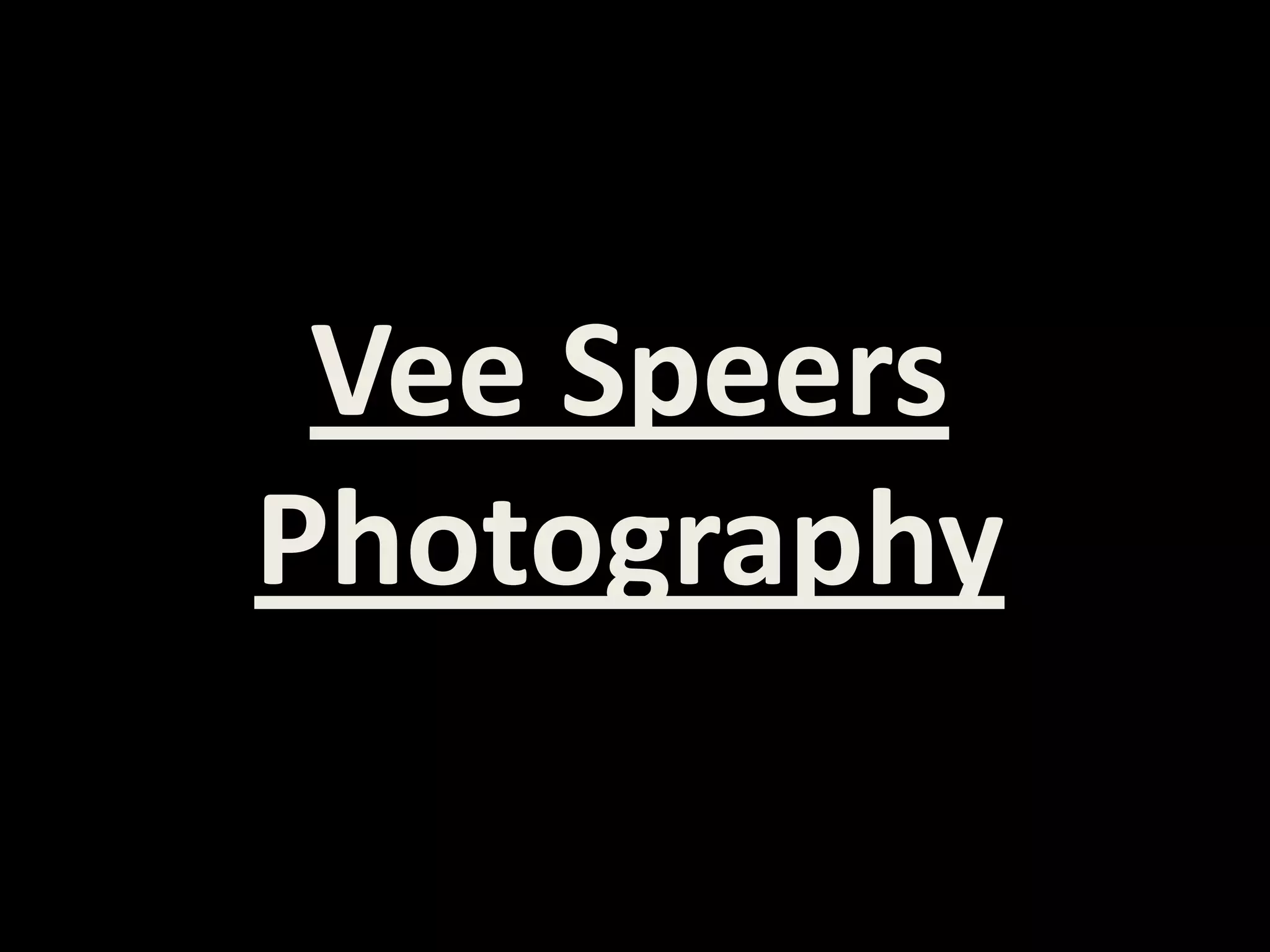 Vee Speers Photography