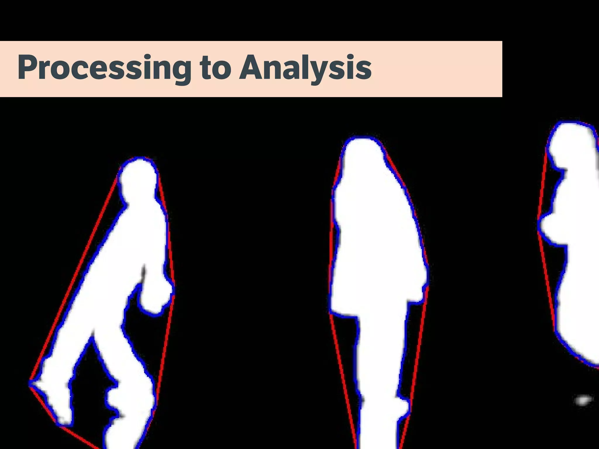 Image credit: Kineme
Processing to Analysis
 
