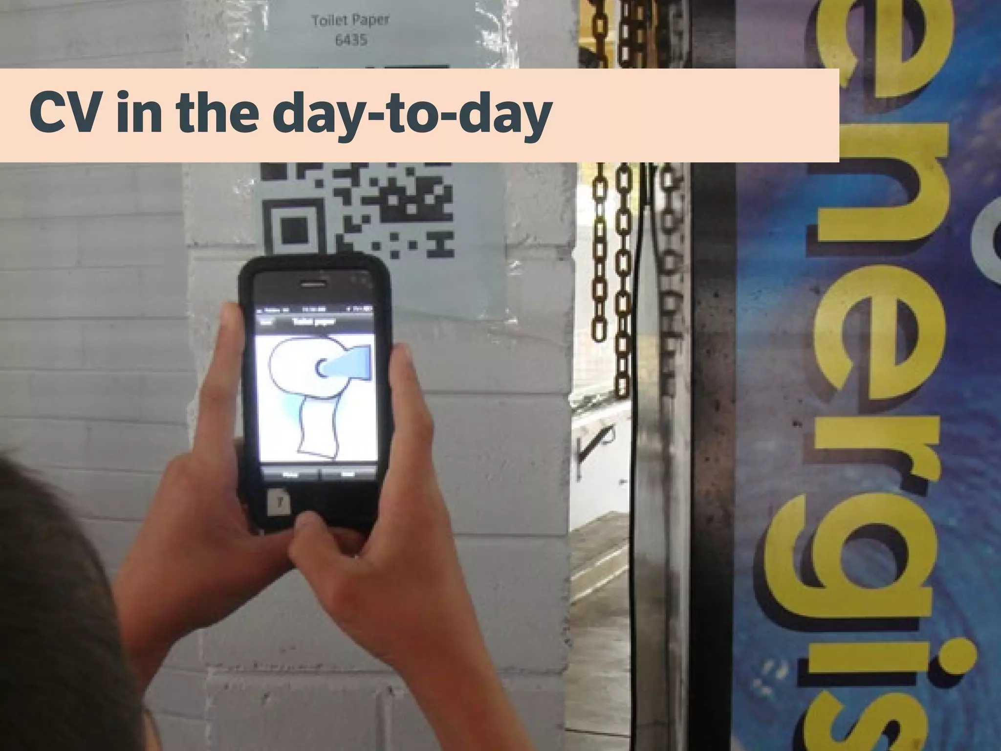 CV in the day-to-day
 