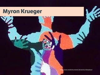 http://www.medienkunstnetz.de/works/videoplace/
Myron Krueger
 
