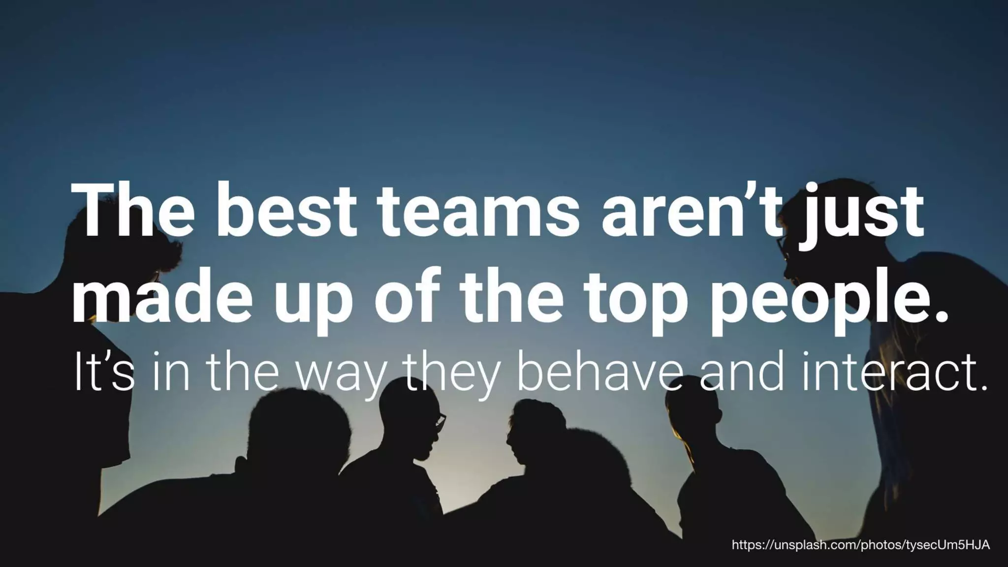 Building High Performing, Self-Managed Teams