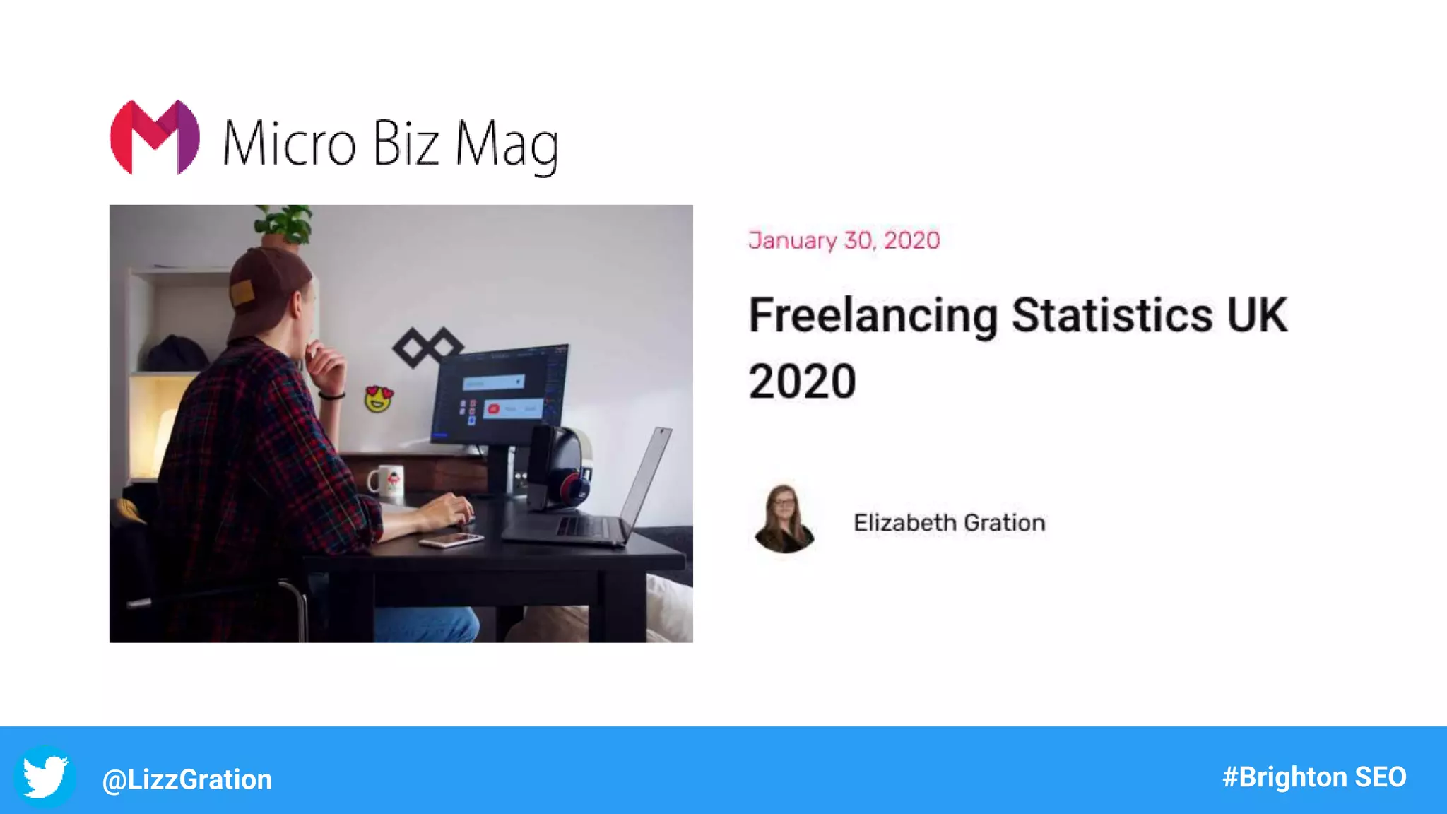 @LizzGration #Brighton SEO
 