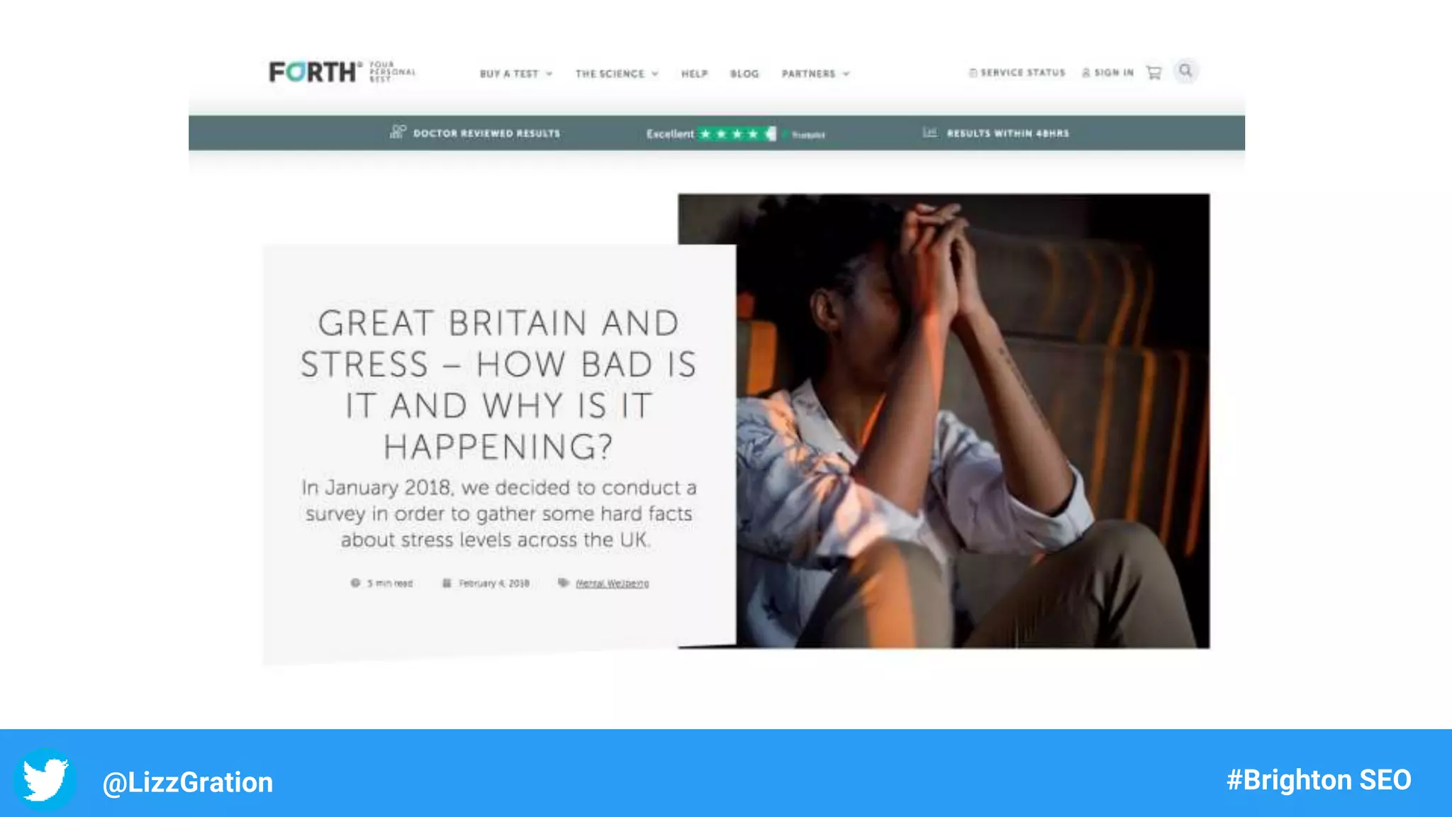 @LizzGration #Brighton SEO
 