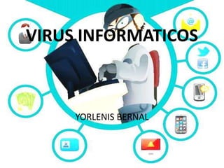 VIRUS INFORMATICOS
YORLENIS BERNAL
 