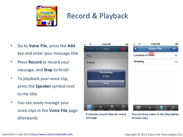 Voice Travel Mate Translator App for iPhone and iPad