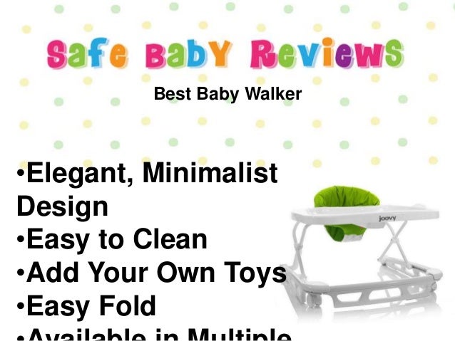 minimalist baby walker