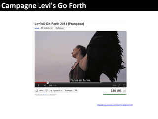 Campagne Levi's Go Forth http://www.youtube.com/watch?v=gGgsrsns7LM    